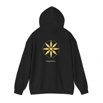 Black | Singularity Hoodie, back view 2