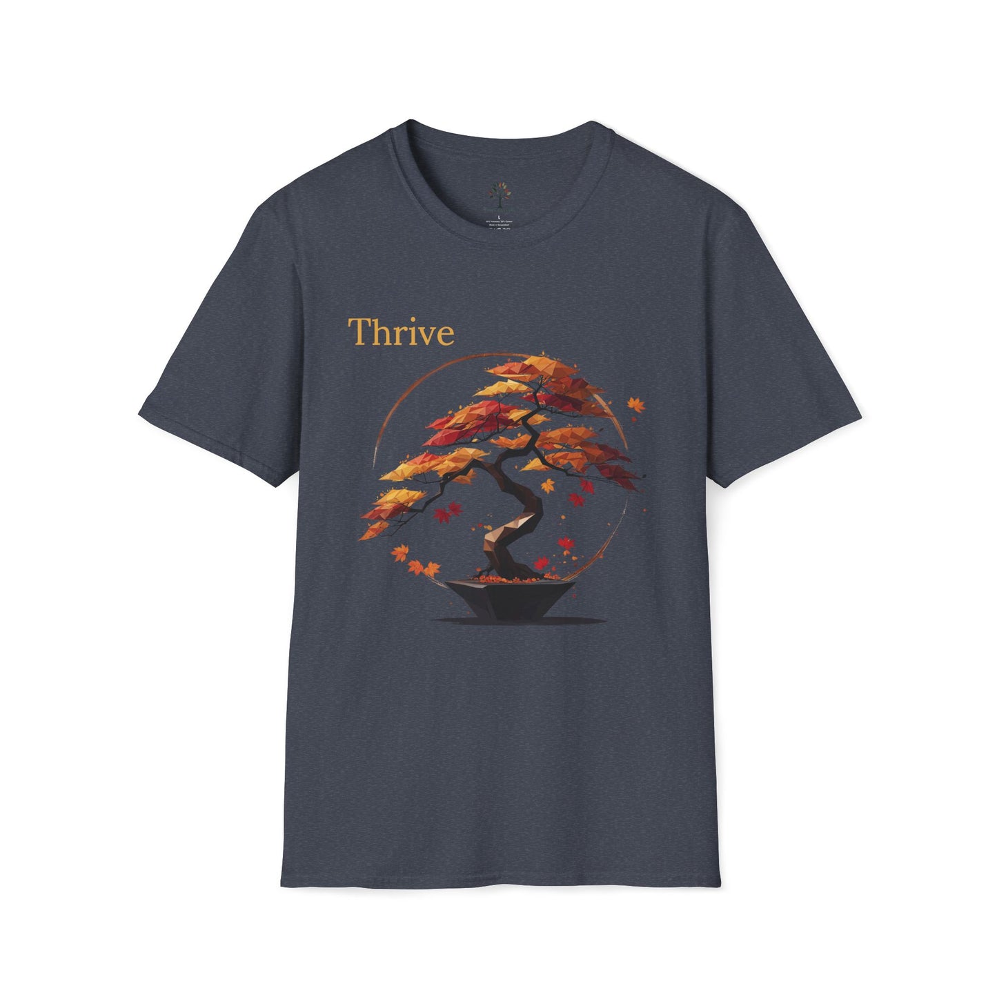Heather Navy | Thrive, front view