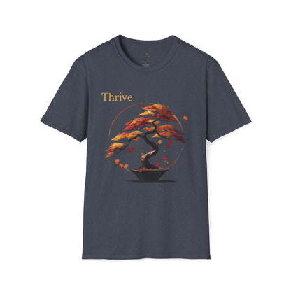 Heather Navy | Thrive, front view