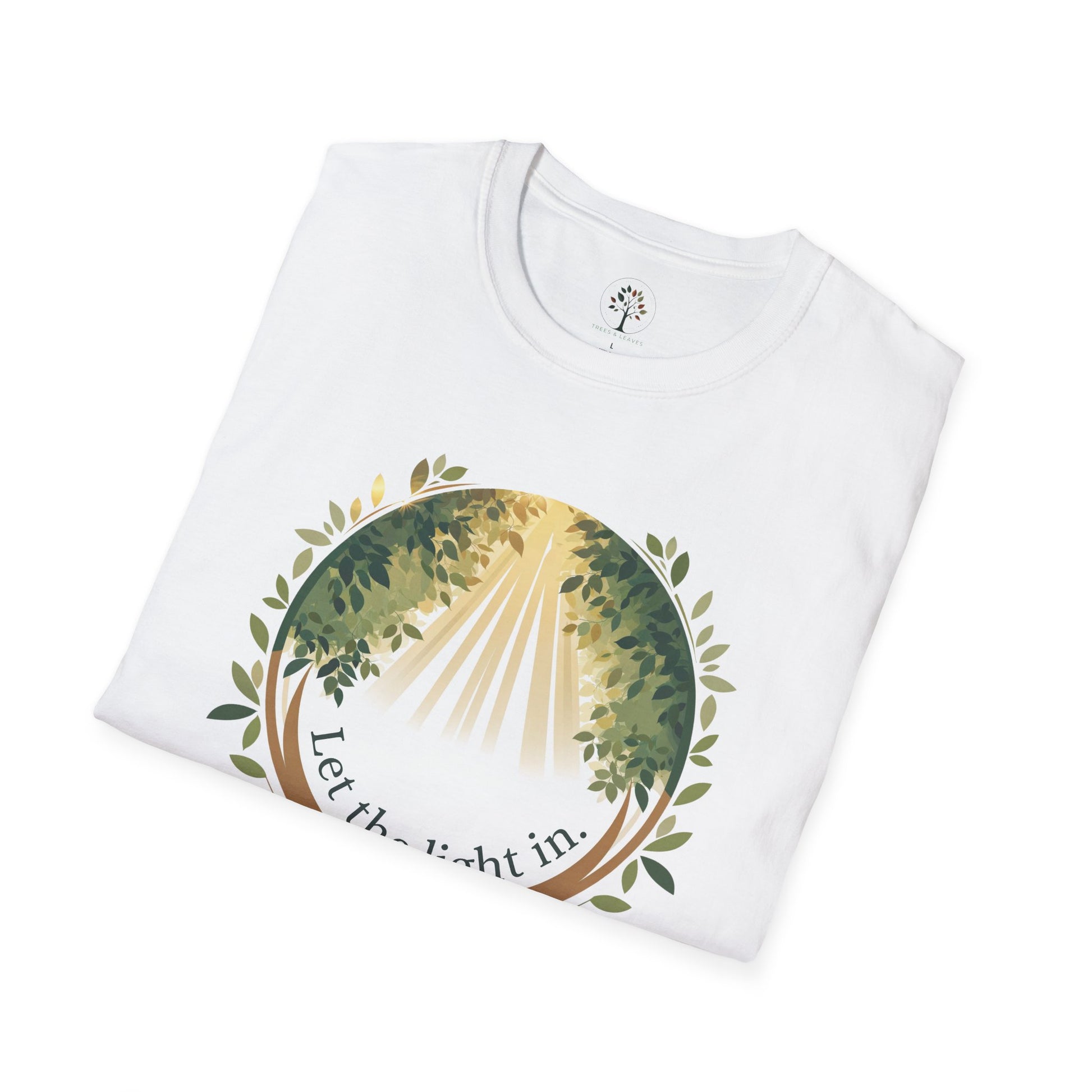 White | Let the Light in, folded view