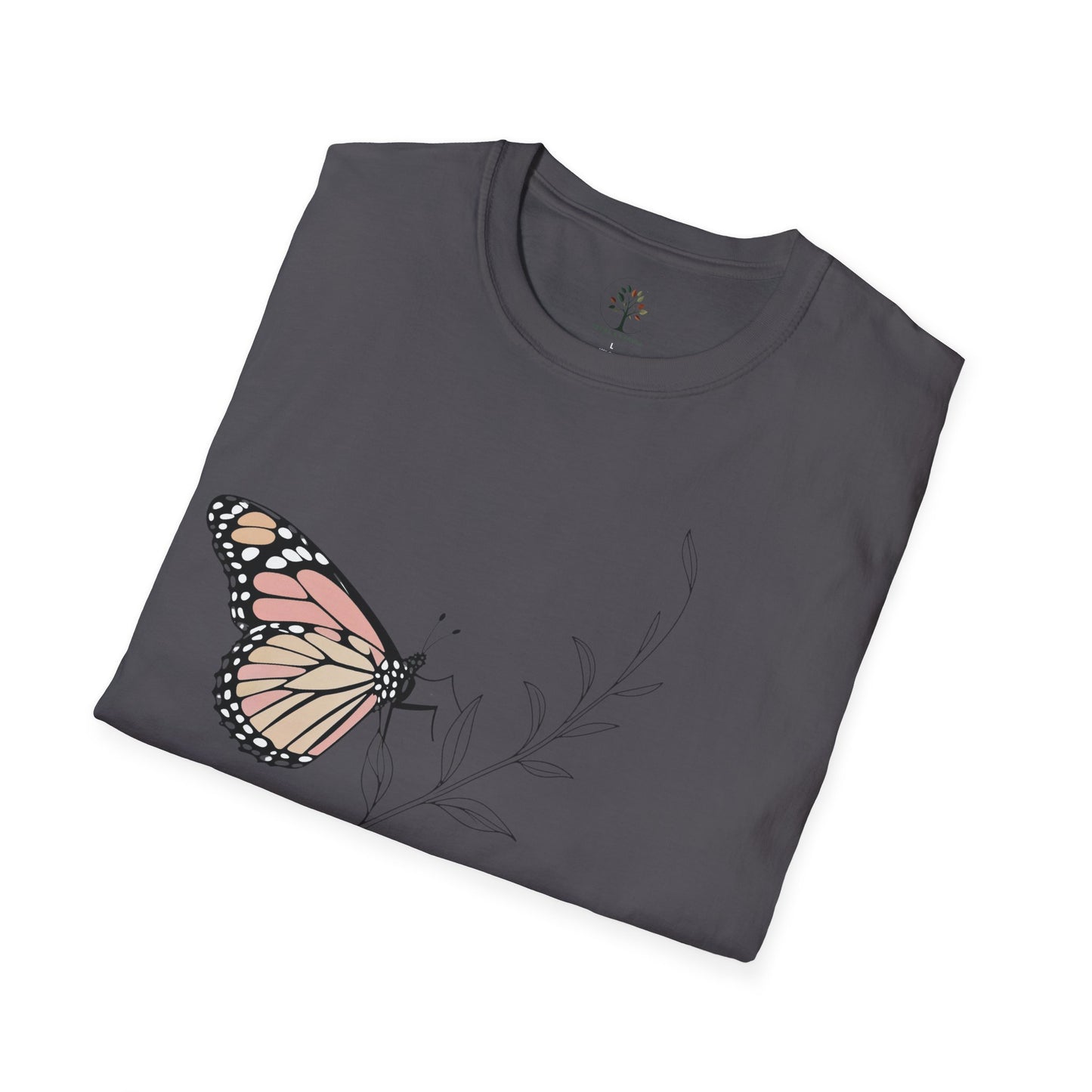 Charcoal | Gentle, When It Matters, folded view
