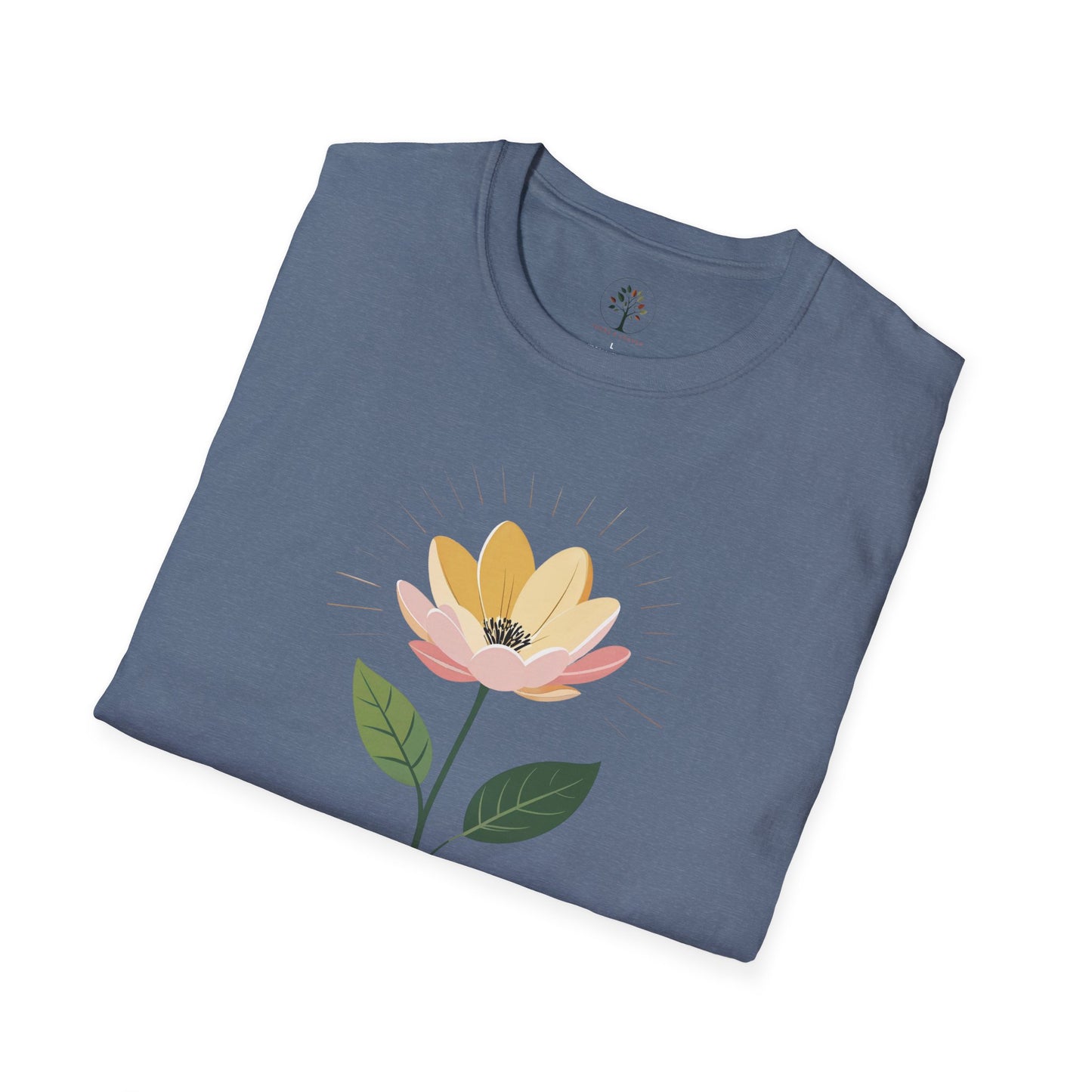 Heather Indigo | Bloom with Intention, folded view