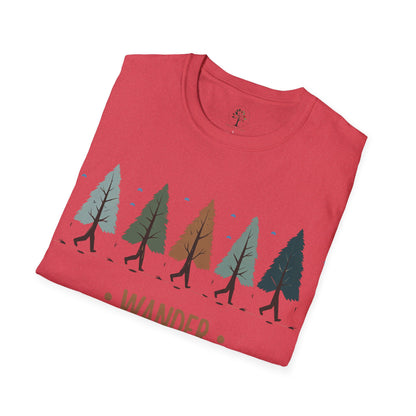 Heather Red | Wander with the Trees, folded view