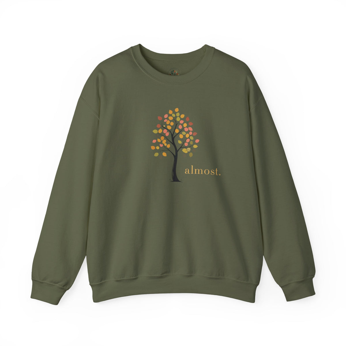 Military Green | Almost Sweatshirt, front view