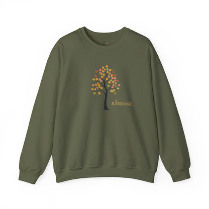 Military Green | Almost Sweatshirt, front view