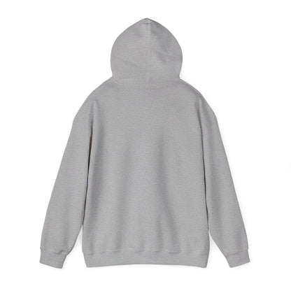 Sport Grey | Small front logo Hoodie, back view 2