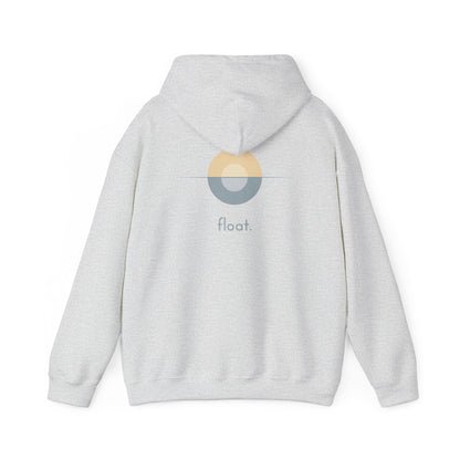Ash | Float Hoodie, back design view