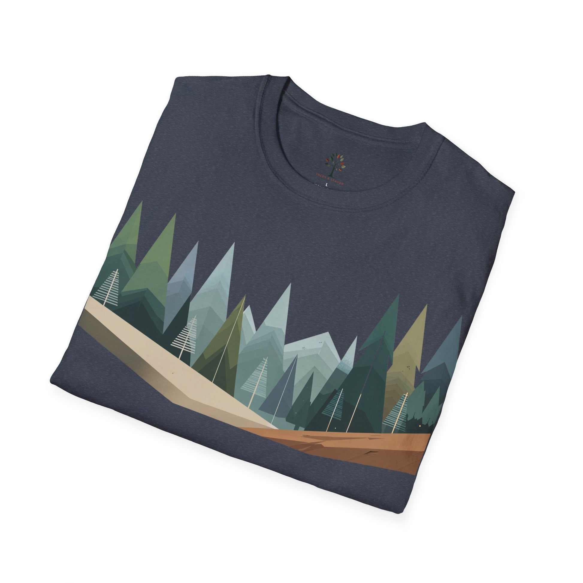Heather Navy | Breathe in the Forest, folded view