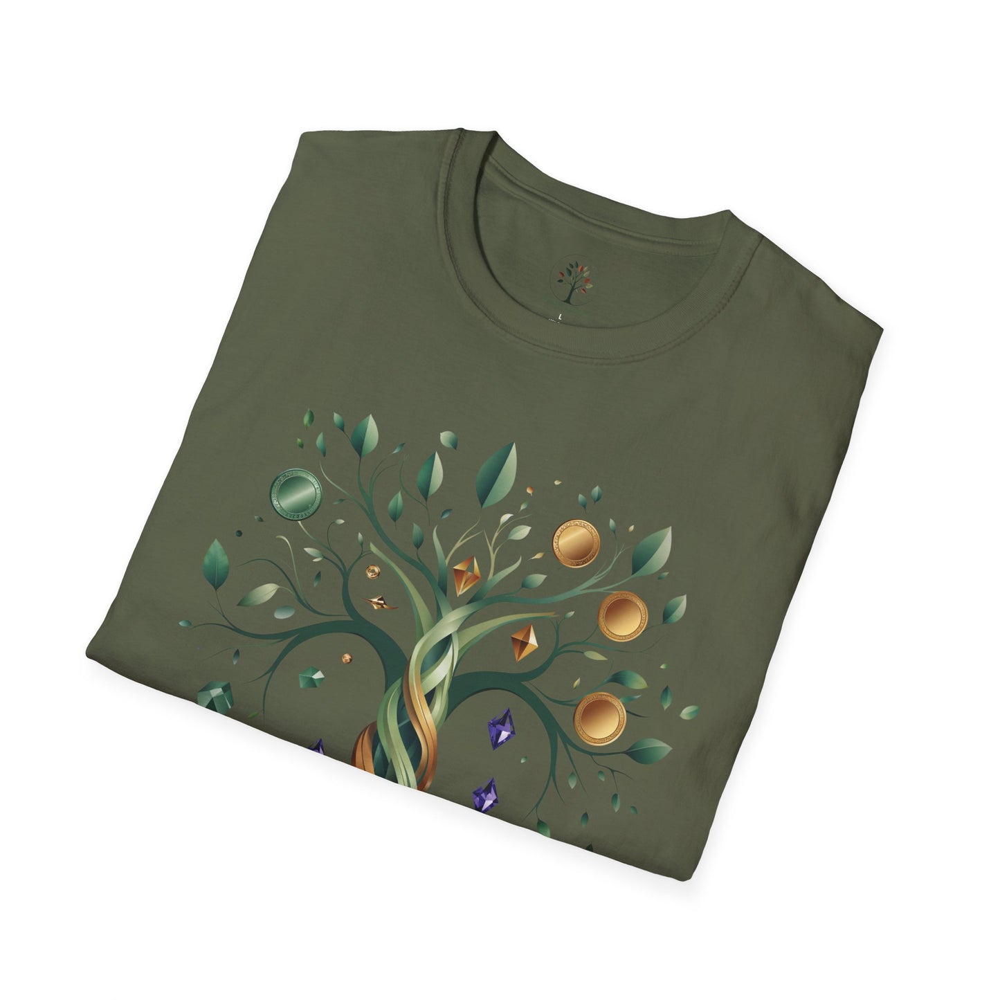 Military Green | Rooted in Abundance, folded view