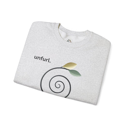 Ash | Unfurl Sweatshirt, folded view