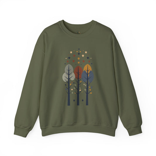 Military Green | Grove Sweatshirt, front view