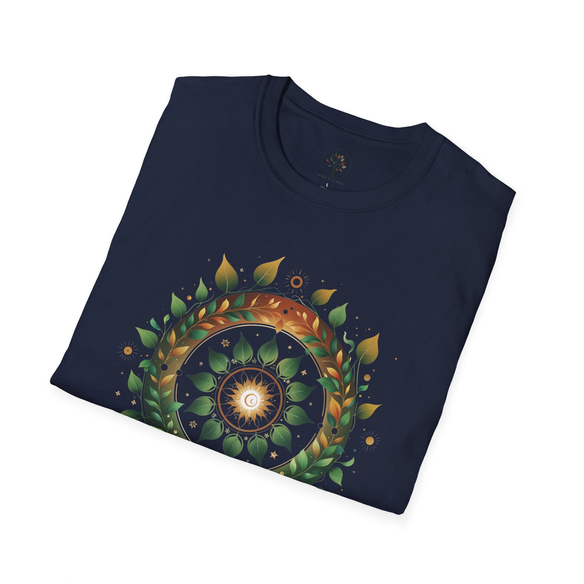 Navy | Equinox Bloom, folded view