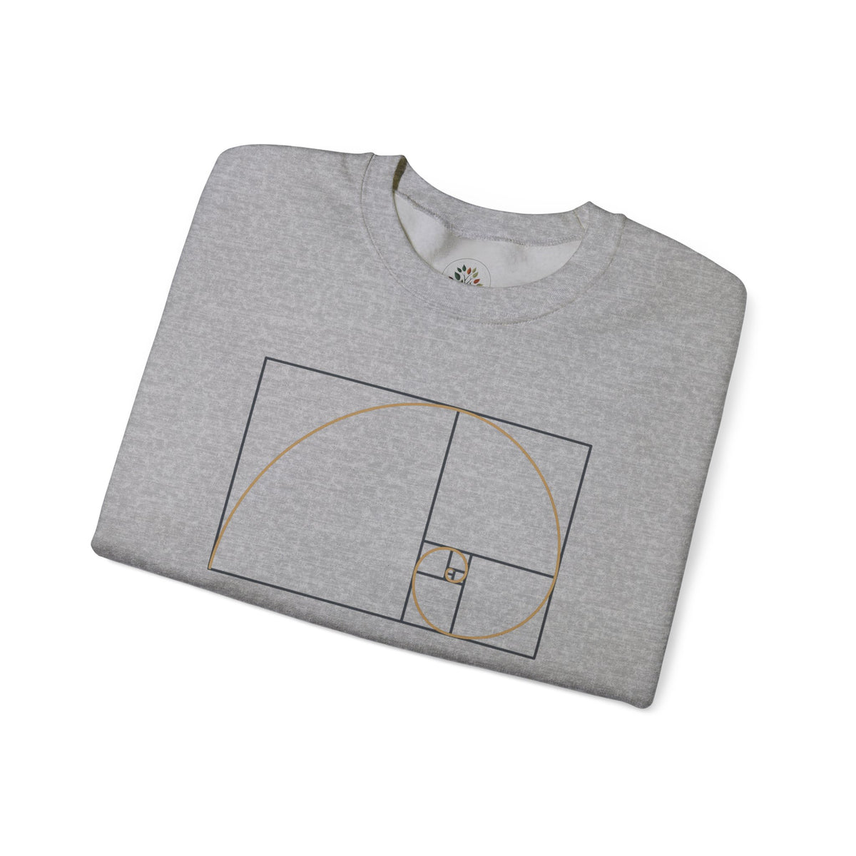 Sport Grey | Fibonacci Sweatshirt, folded view