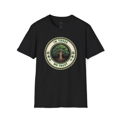 Black | In Trees We Trust, front view