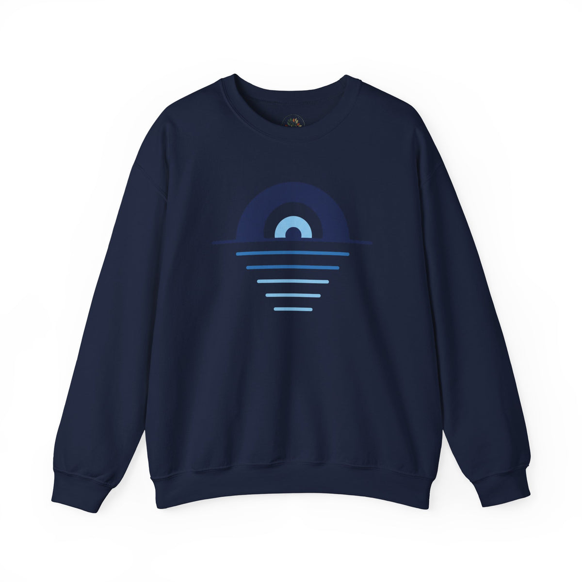 Navy | Evil Eye Sweatshirt, front view
