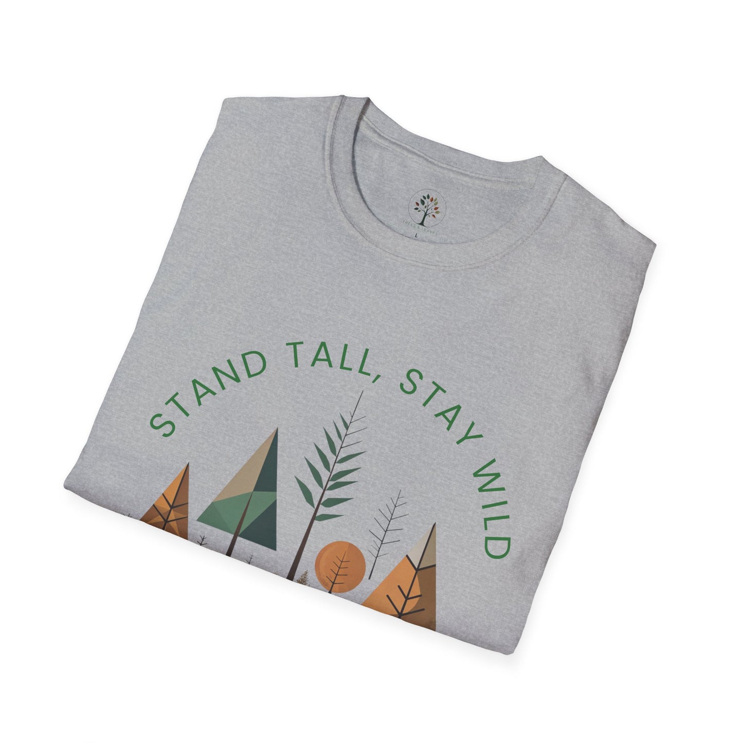 Sport Grey | Stand Tall, Stay Wild, folded view