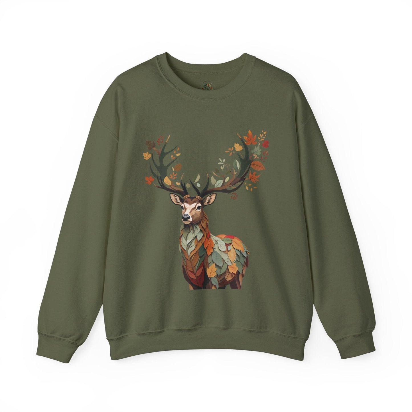 Military Green | Nature`s Guardian Sweatshirt, front view