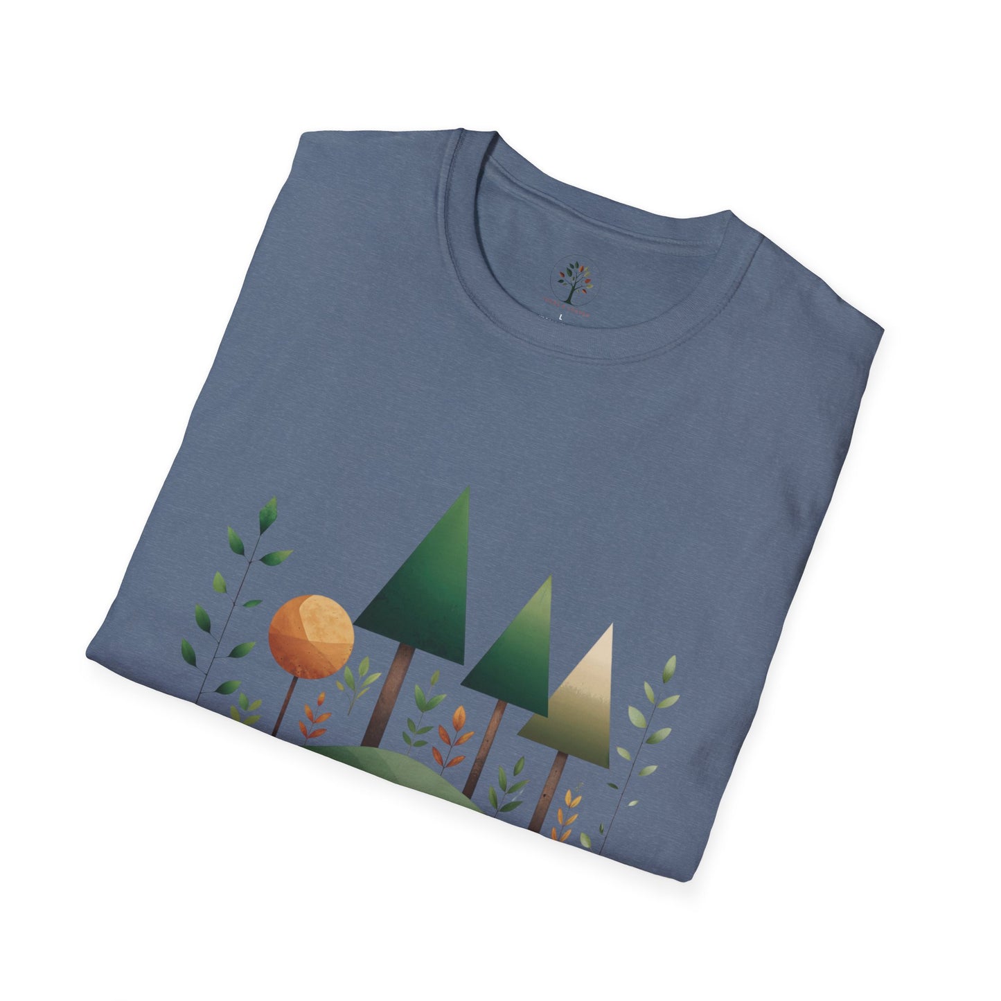 Heather Indigo | Breathe Deep, Live Green, folded view
