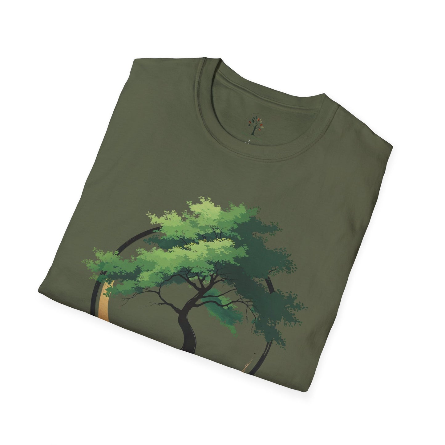 Military Green | The Zen Tree, folded view
