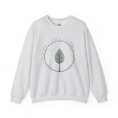 Ash | Leaf of Life Sweatshirt, front view