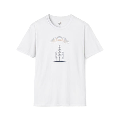 White | Quiet Arc, front view