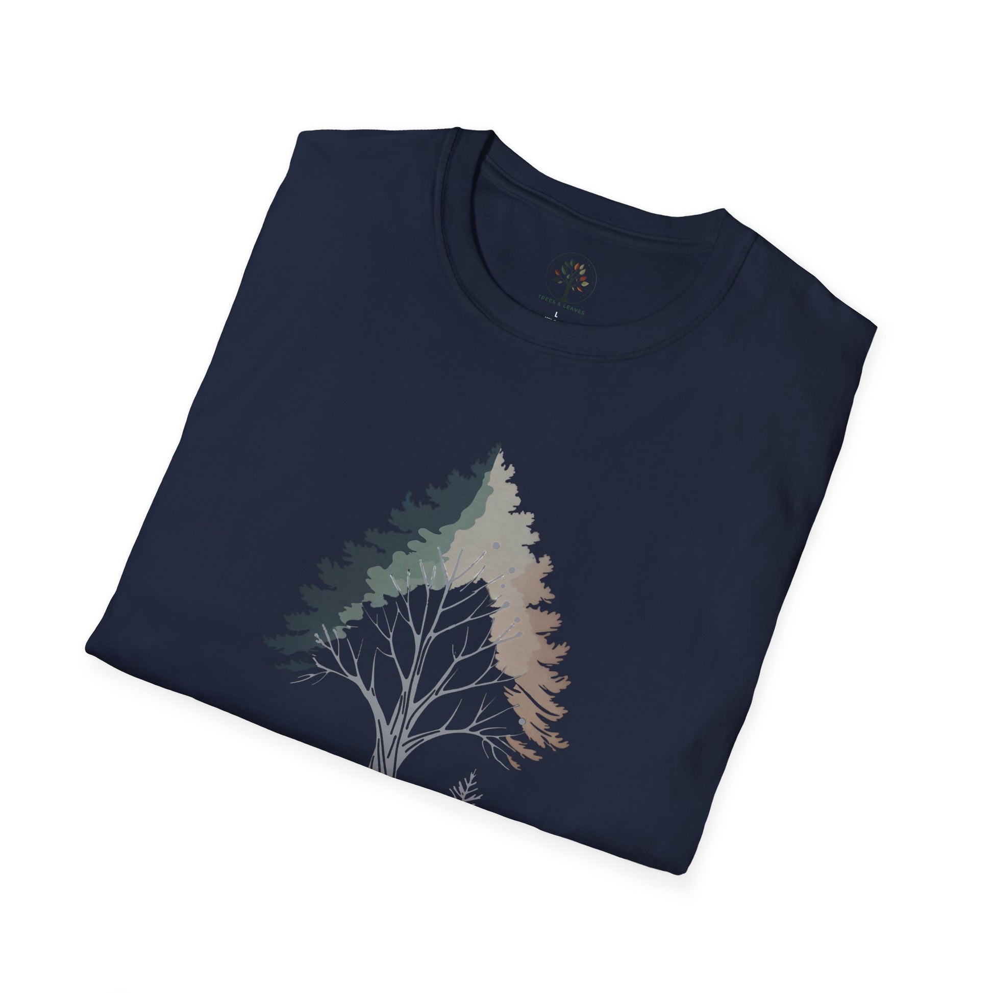 Navy | Rooted like Dad, folded view