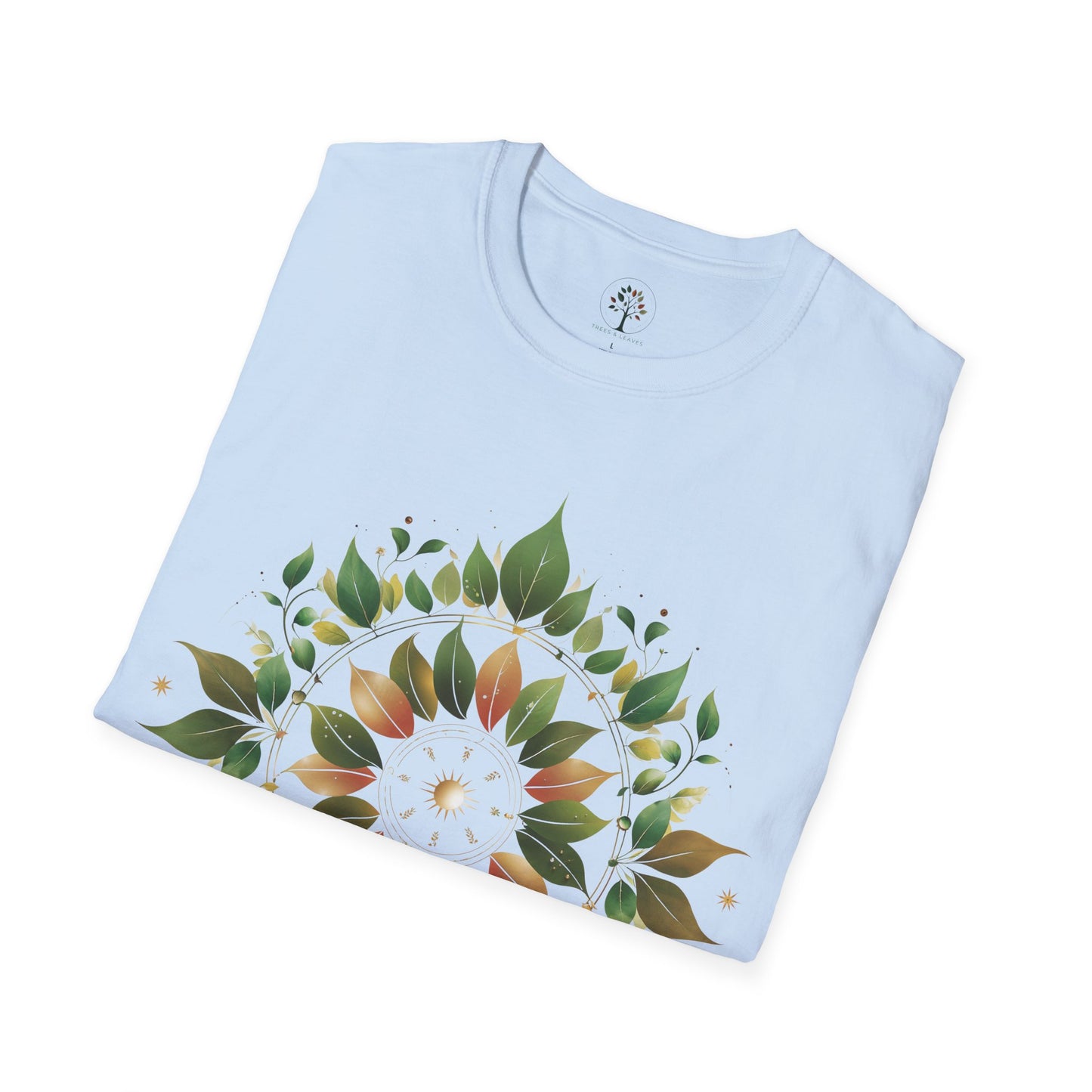 Light Blue | Eclipse Garden, folded view