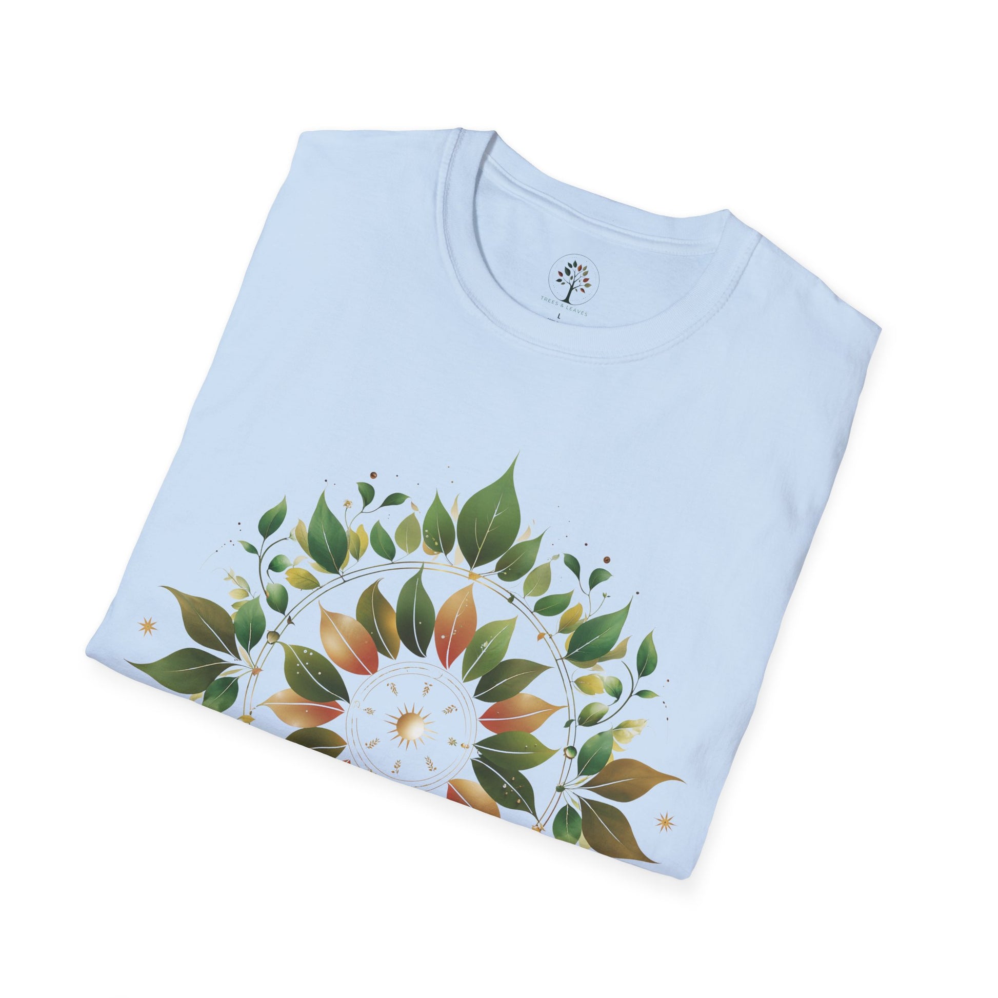 Light Blue | Eclipse Garden, folded view