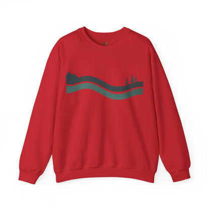 Red | River Sweatshirt, front view