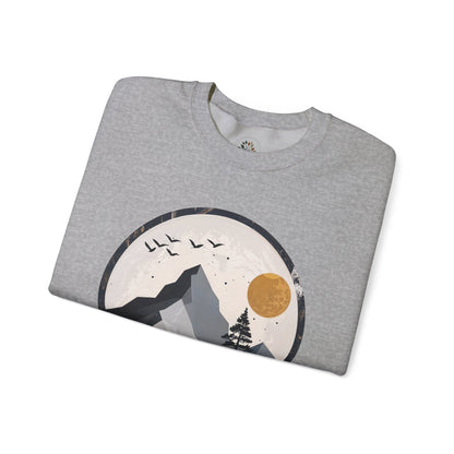 Sport Grey | Whispering Heights Sweatshirt, folded view