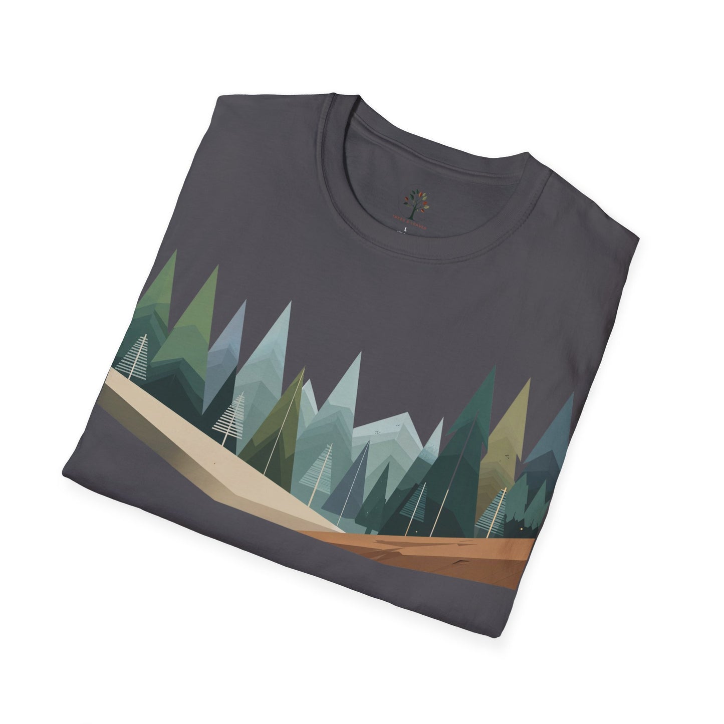 Charcoal | Breathe in the Forest, folded view