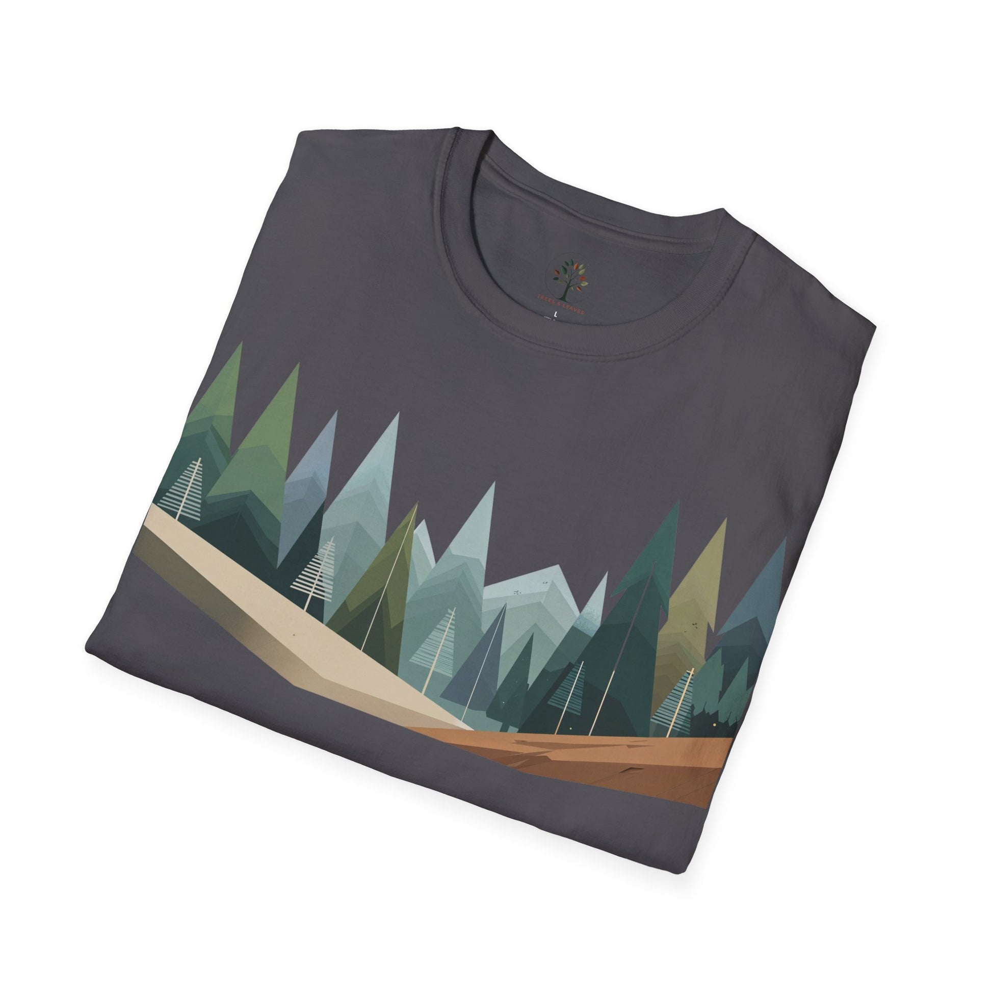 Charcoal | Breathe in the Forest, folded view