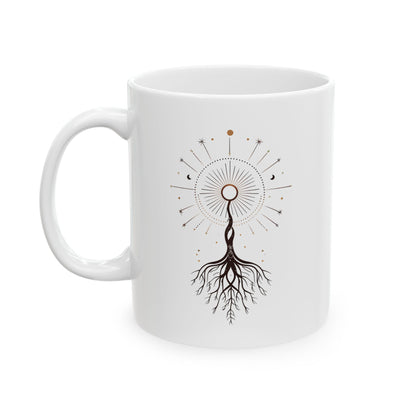 The Cosmic Root Mug