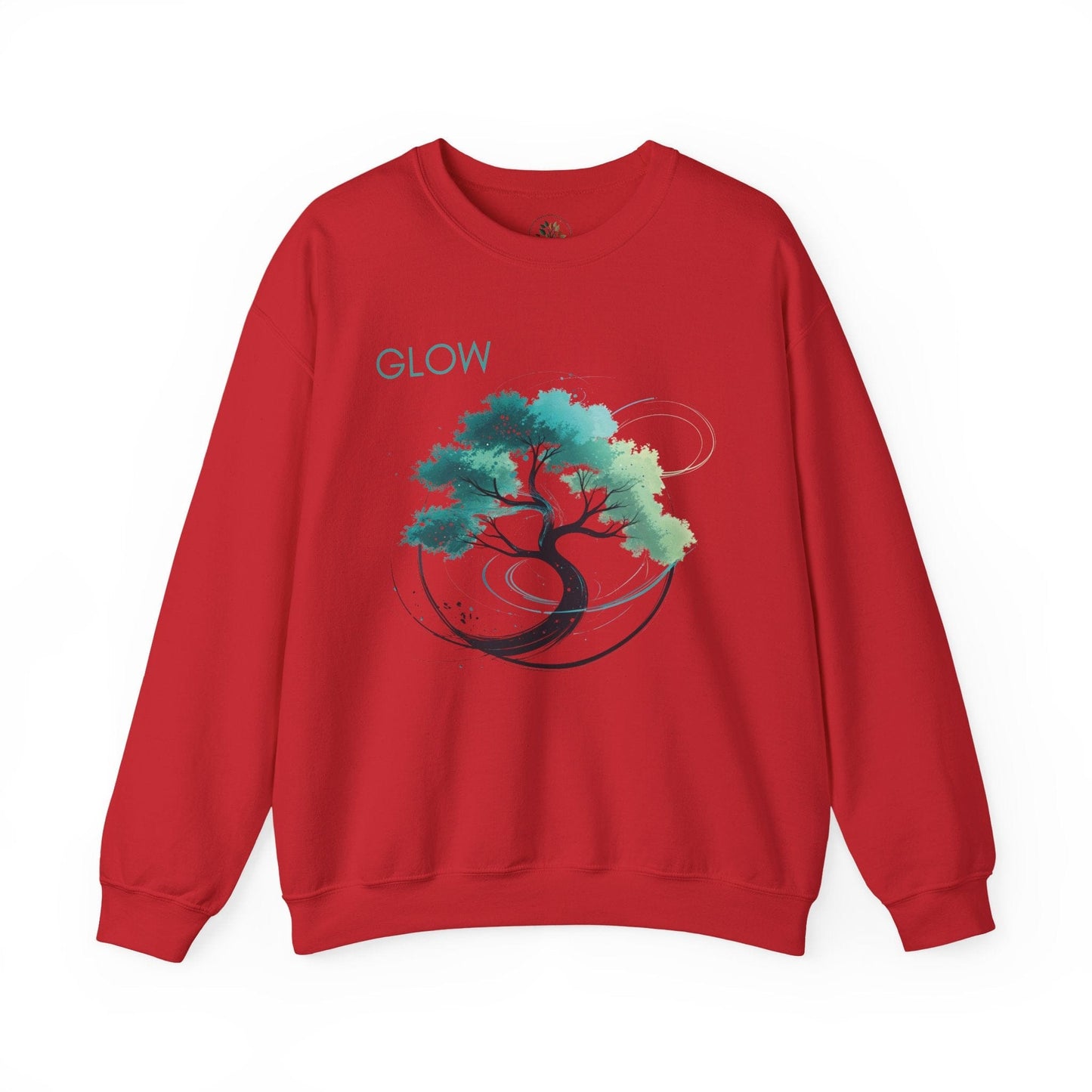 Red | Glow Sweatshirt, front view
