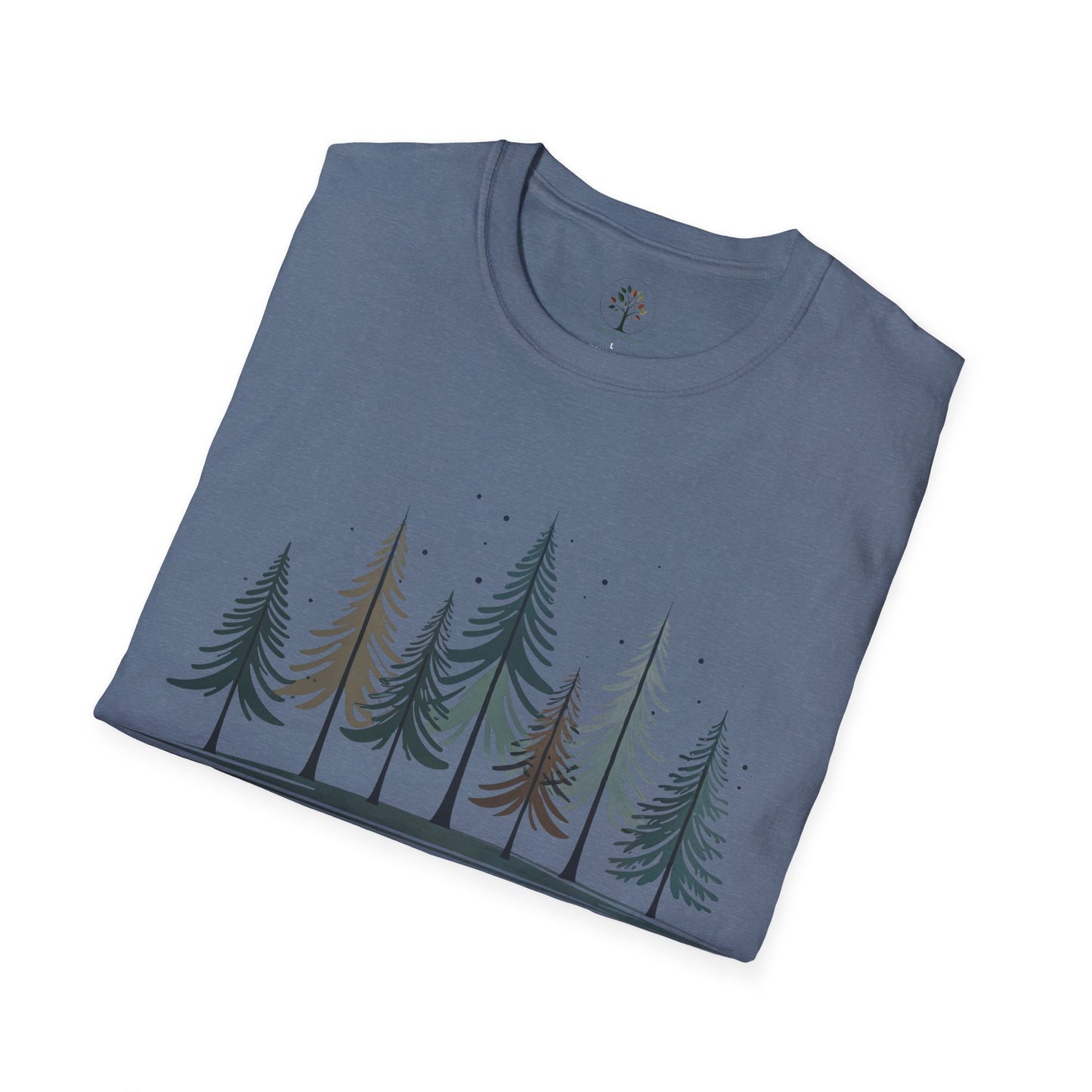 Heather Indigo | Silent Pines, folded view