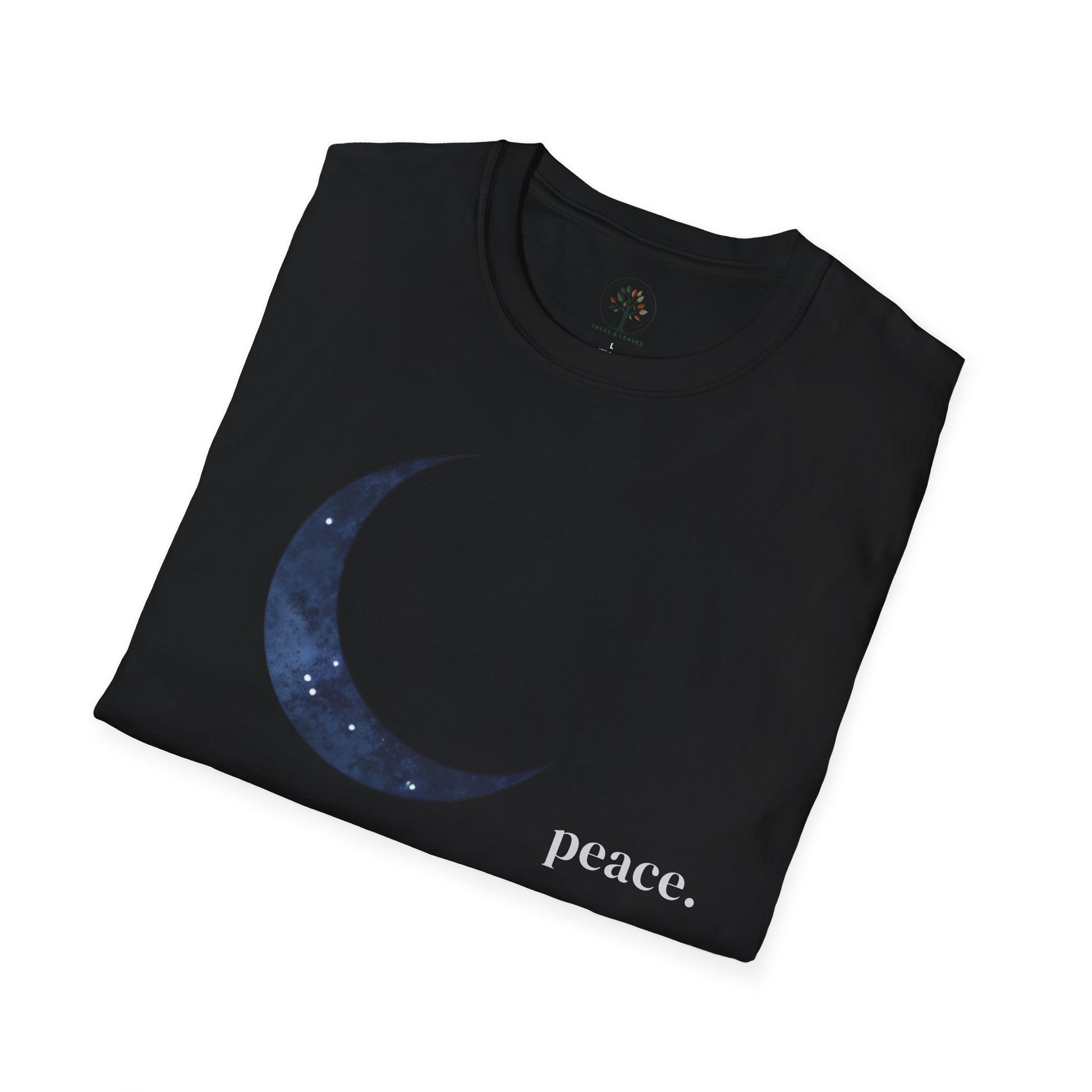 Black | Moonlit Peace, folded view