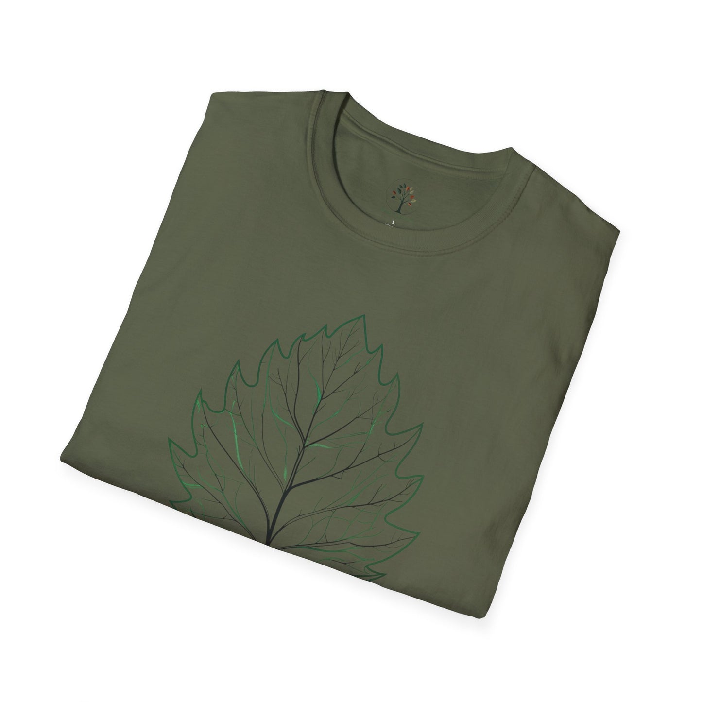 Military Green | From My Roots, They Grow, folded view