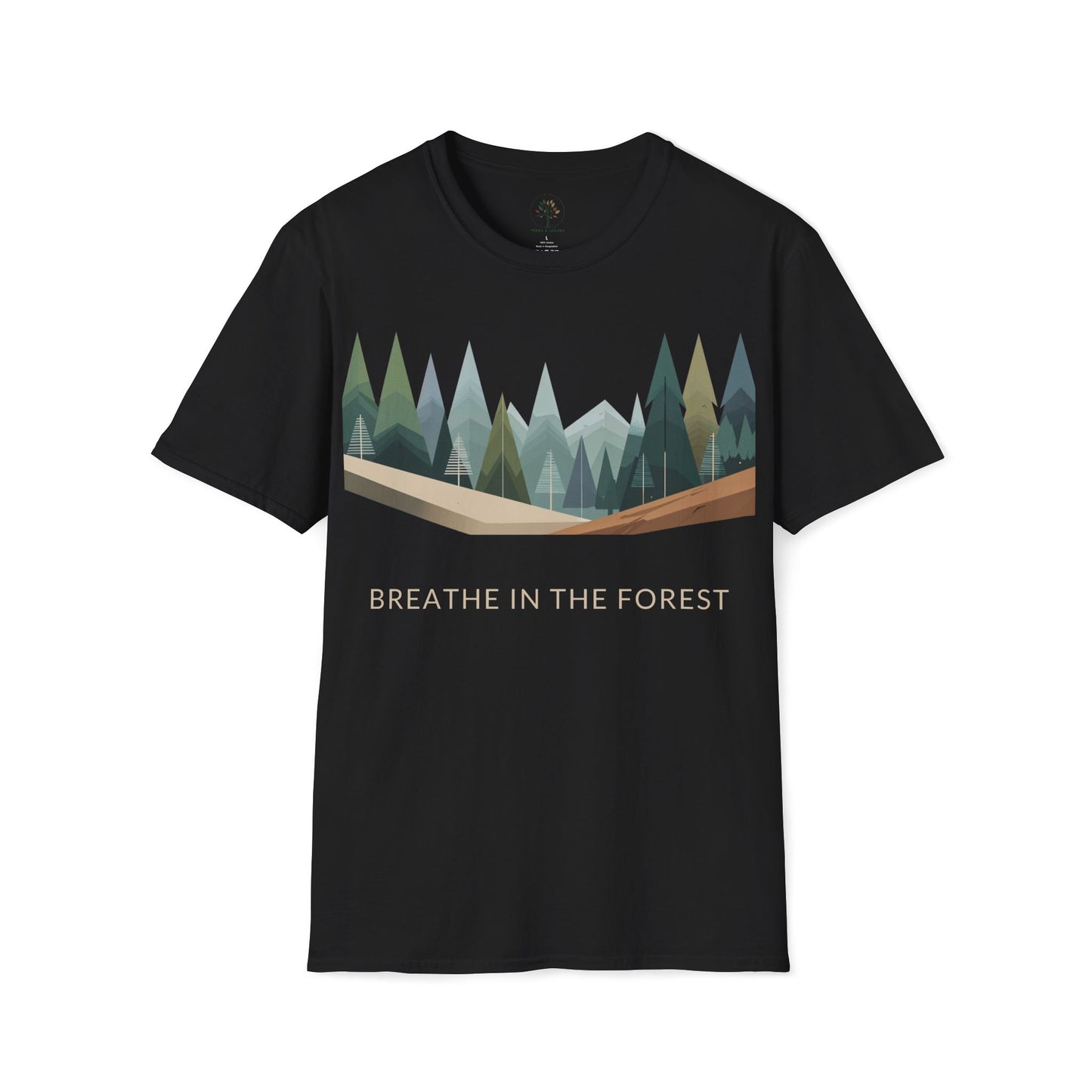 Black | Breathe in the Forest, front view