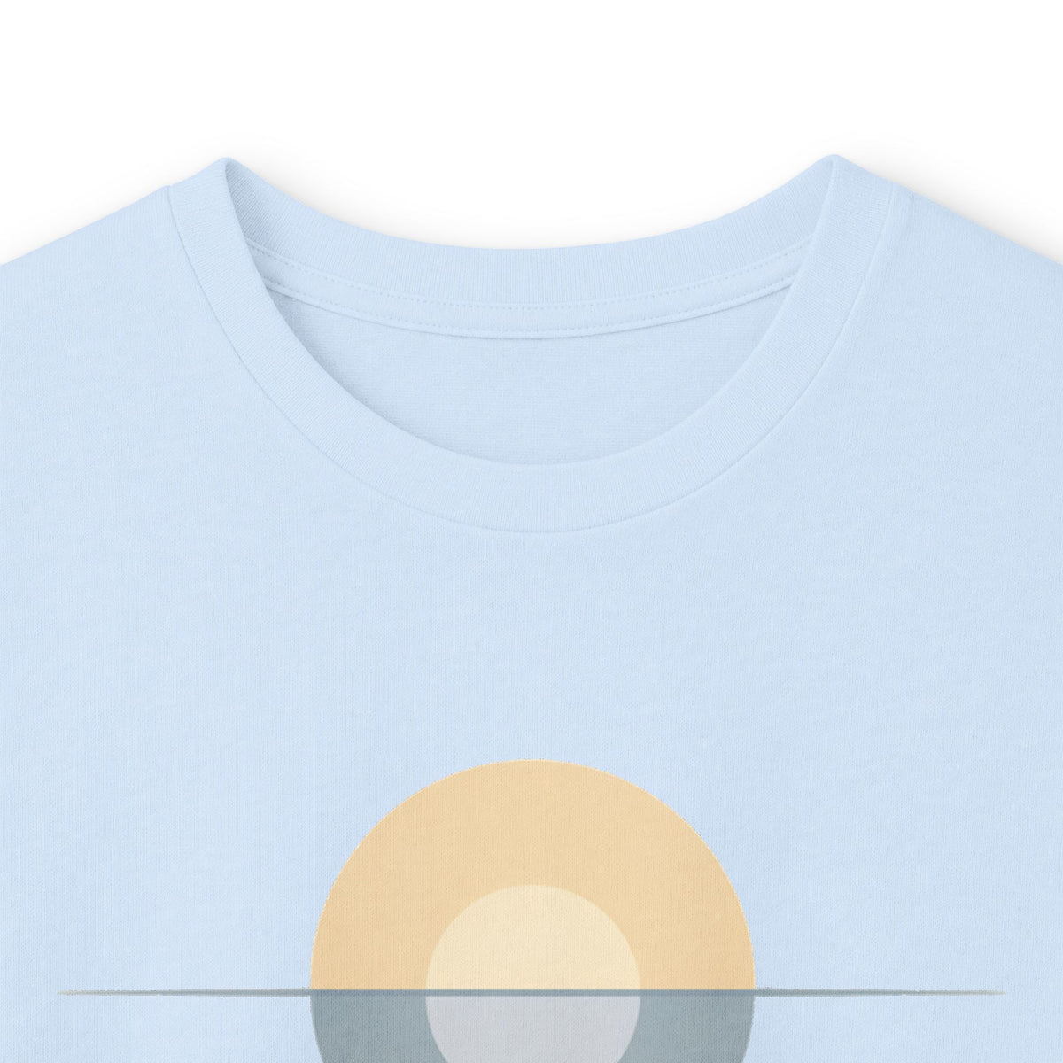Light Blue | Float Long Sleeve Tee, folded view