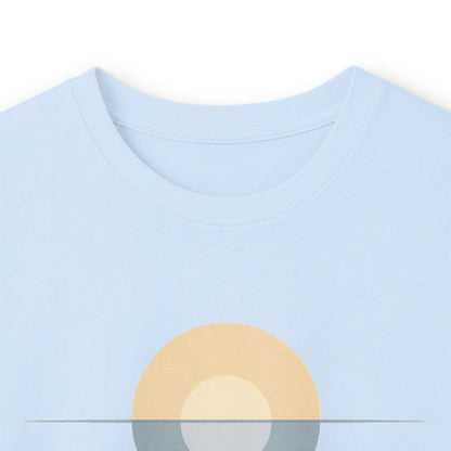 Light Blue | Float Long Sleeve Tee, folded view