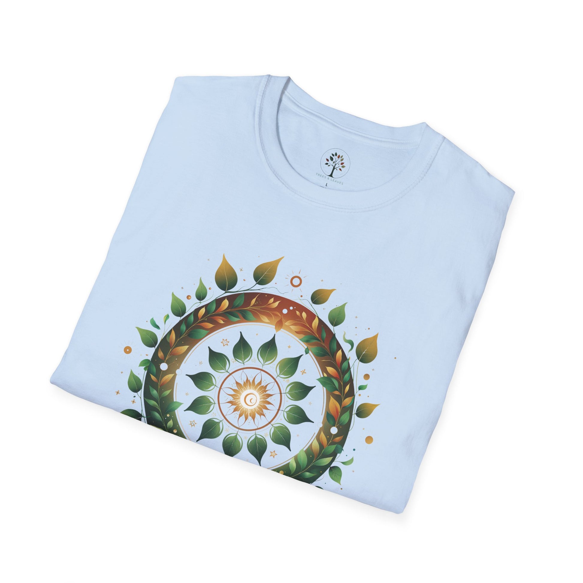 Light Blue | Equinox Bloom, folded view
