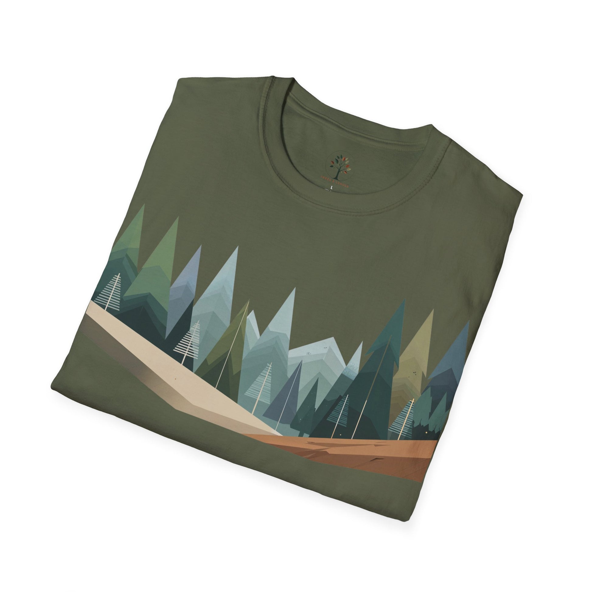 Military Green | Breathe in the Forest, folded view