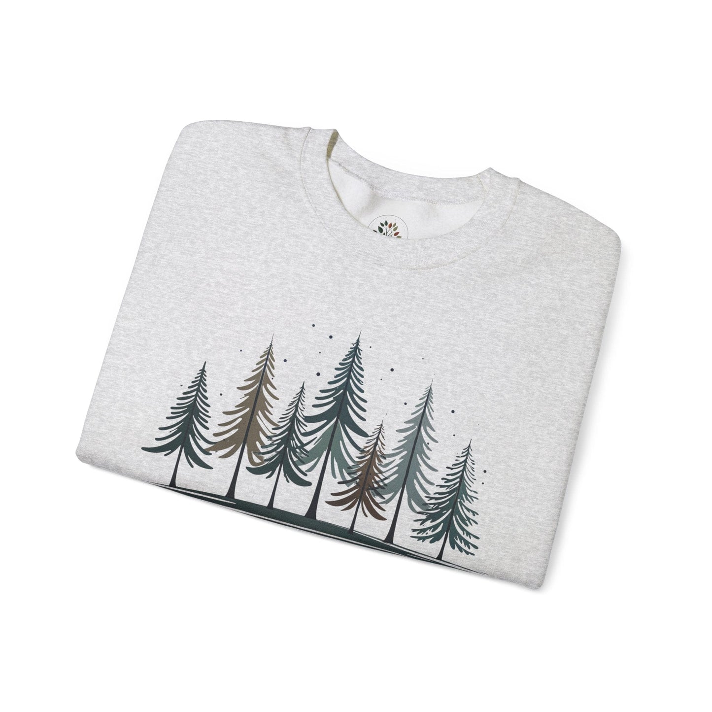 Ash | Silent Pines Sweatshirt, folded view