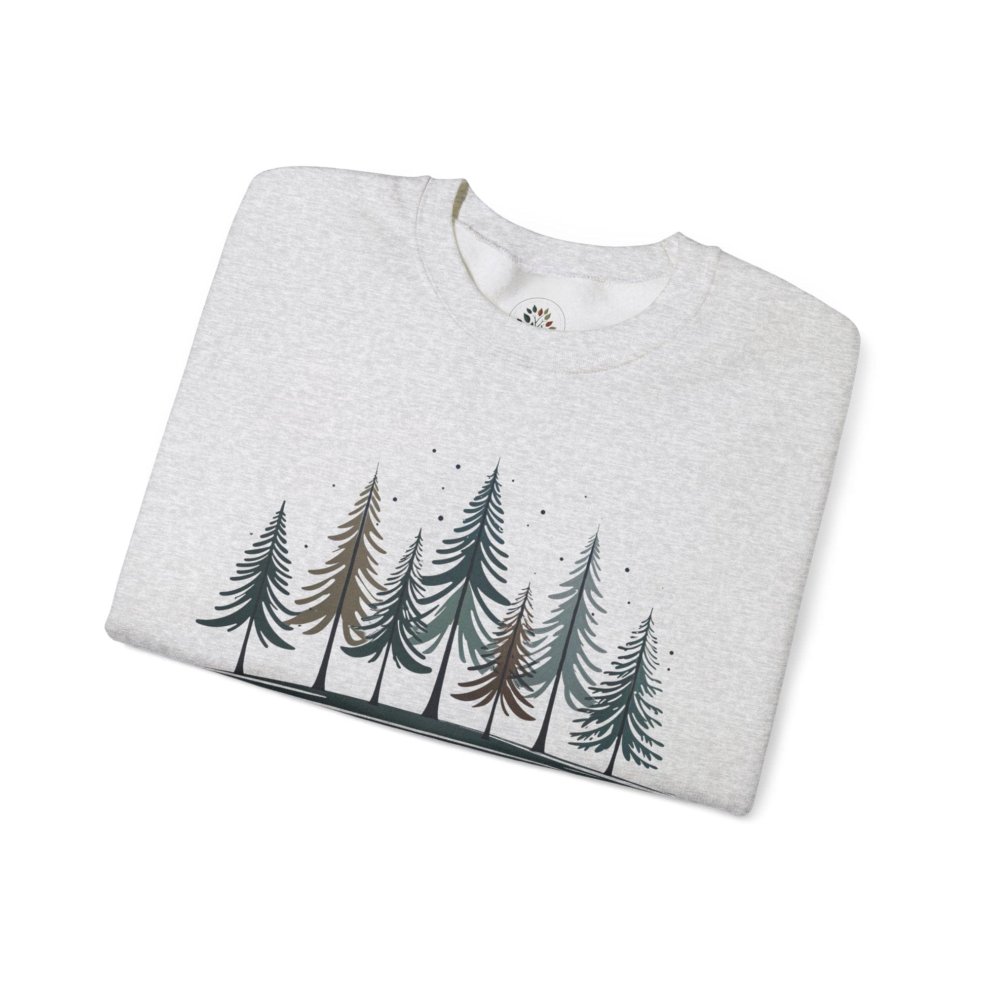 Ash | Silent Pines Sweatshirt, folded view