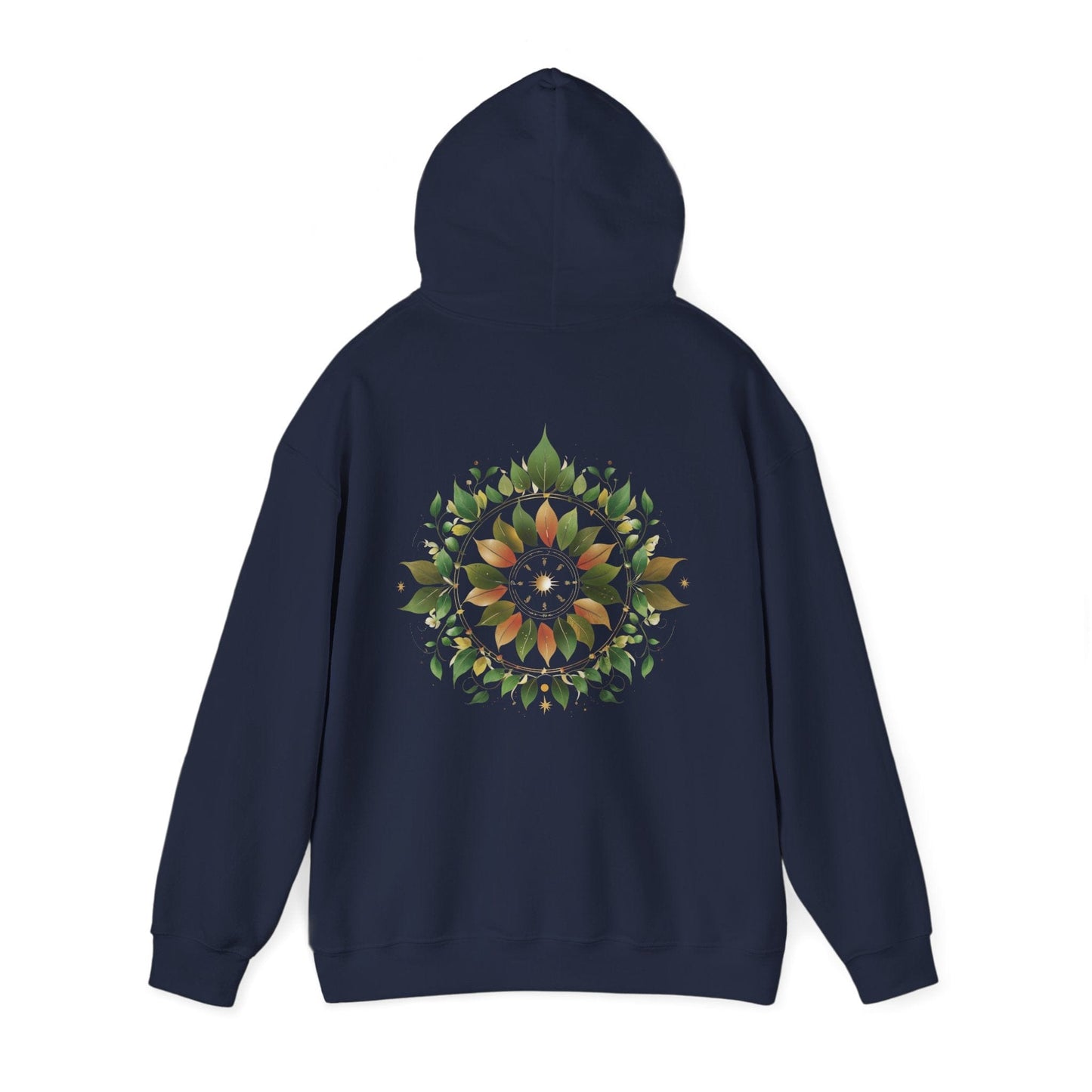Navy | Eclipse Garden Hoodie, back view 2