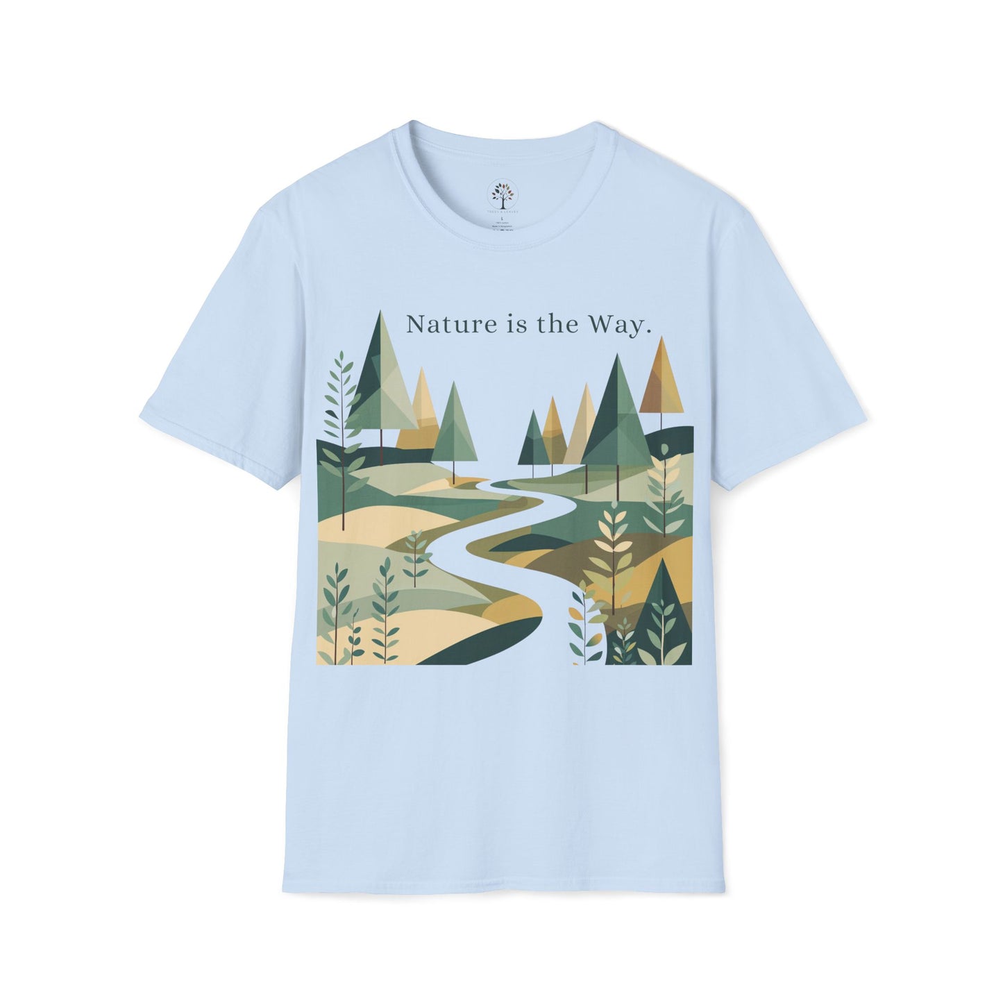 Light Blue | Nature is the Way, front view