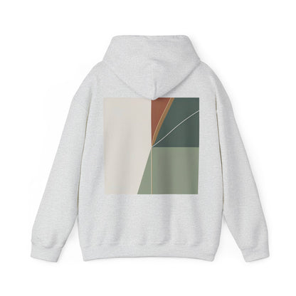 Ash | Divide Hoodie, back design view