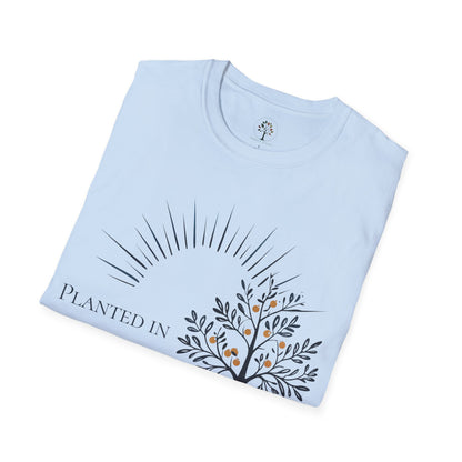 Light Blue | Planted in Love, folded view