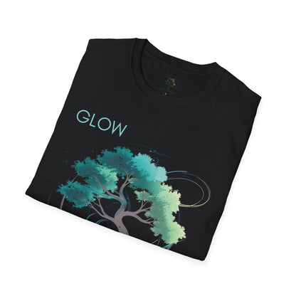 Black | Glow, folded view