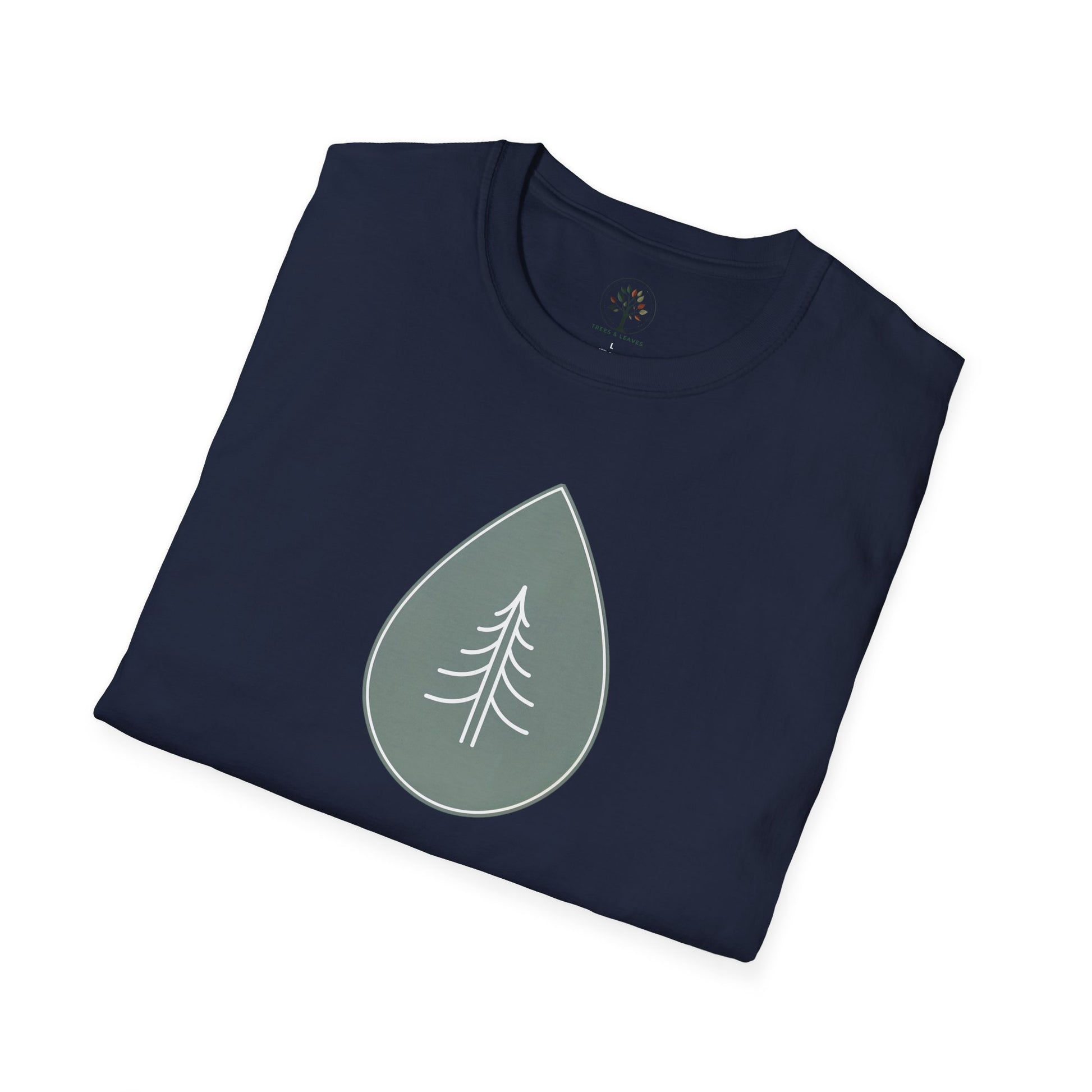 Navy | Calm Drop, folded view